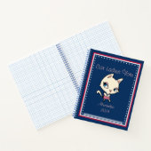 Cat Ladies Vote Script Funny Bold Schattige Femini Notitieboek (Binnen)