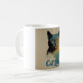 Cat Lady Café Mug (Devant gauche)