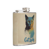 Cat Lady Flask Heupfles (Rechts)