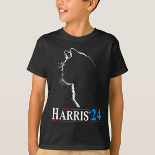Cat Lady Funny Cat Ladies voor Kamala Harris 2024 T-shirt