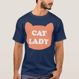 Cat Lady Grappige Kat Liefhebber Dames Gift T-shirt
