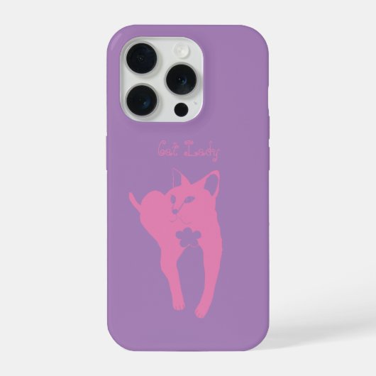 Cat Lady iPhone Case (Verso)