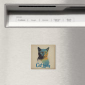 Cat Lady Magnet (In Situ (Lave-vaisselle))