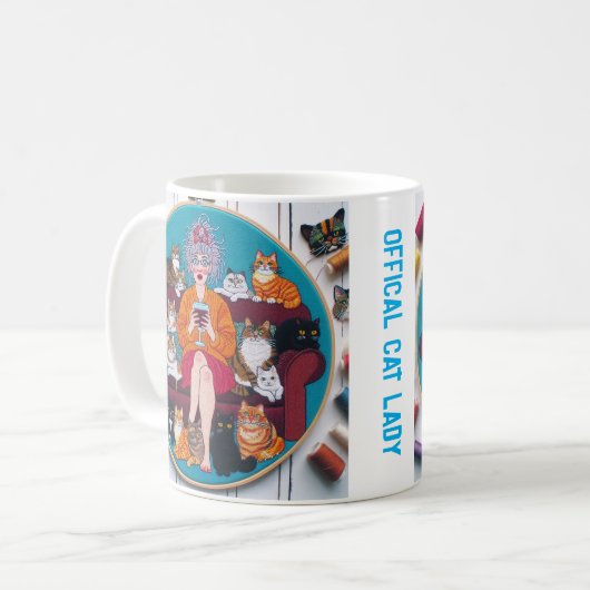 Cat Lady Mug (Devant gauche)