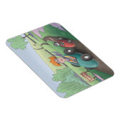 Cat Lady Road Rally Magnet Magneet (Rechterzijde)