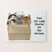 Cat Lady Starter Kit Legpuzzel (Horizontaal)