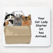 Cat Lady Starter Kit Muismat (Voorkant)