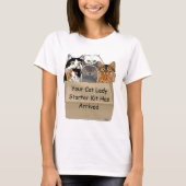 Cat Lady Starter Kit T-shirt (Voorkant)