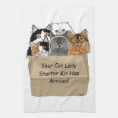 Cat Lady Starter Kit Theedoek (Verticaal)