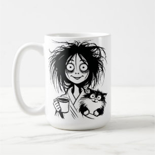 Cat Lady tasse de café 15oz