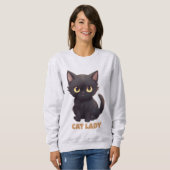 Cat Lady Trui (Voorkant volledig)