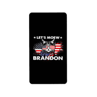 Cat Lets Meow Etiket