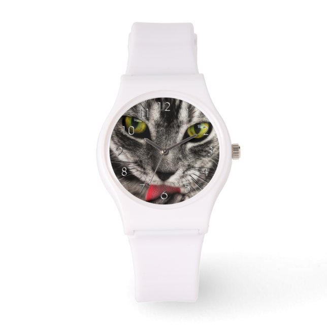 Cat Lick Horloge (Voorkant)