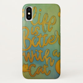 Cat Life iPhone X Hoesje
