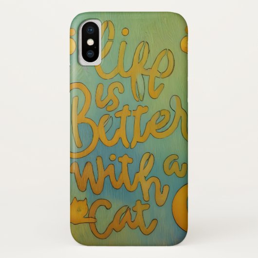 Cat Life Case-Mate iPhone Case (Achterkant)