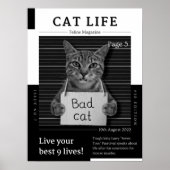 CAT LIFE Magazine Poster (Voorkant)