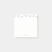 Cat Line Art Post-it Notes (Voorkant)