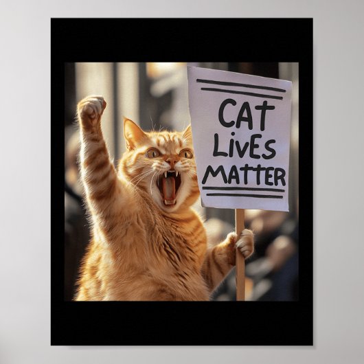 Cat Lives Poster (Voorkant)