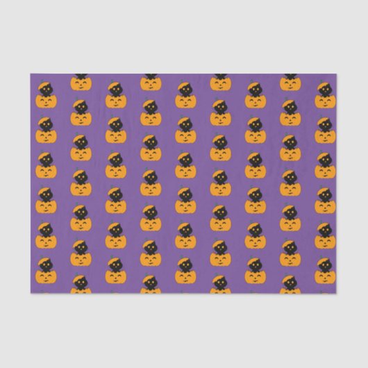 Cat-lloween Papel de seda Tissuepapier (Voorkant)