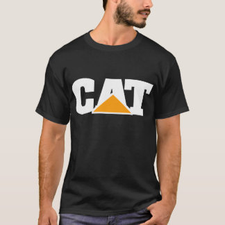 CAT logo-ontwerp T-shirt