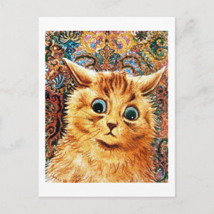 Cat, Louis Wain Briefkaart