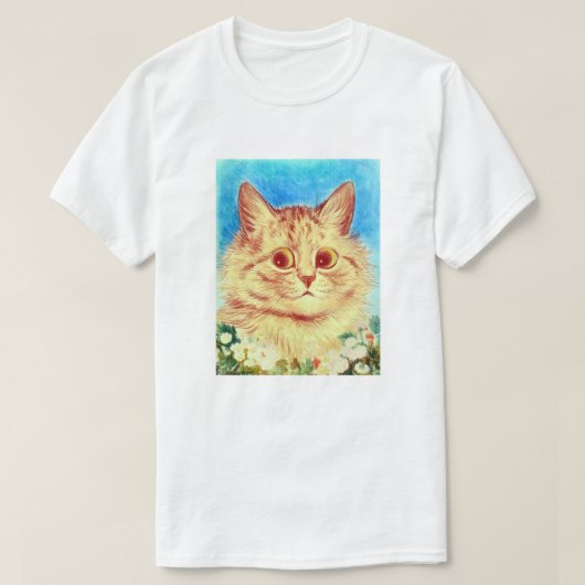 Cat, Louis Wain T-shirt (Design voorkant)