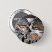 Cat Love Button (Voorkant /achterkant)