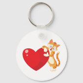 Cat Love Sleutelhanger (Voorkant)