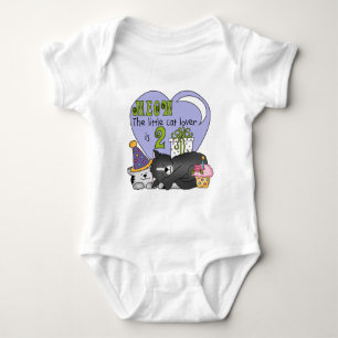 Cat Lover 2e Verjaardag Tshirts en geschenken