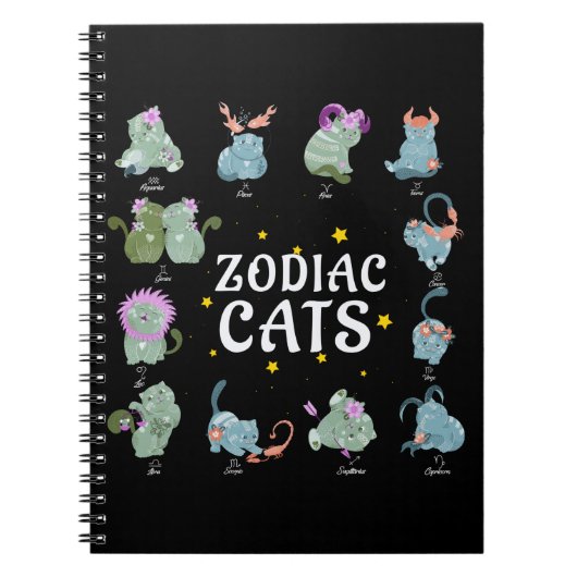 Cat Lover Astrology Notitieboek (Voorkant)