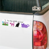 Cat Lover Bumpersticker (Op Truck)