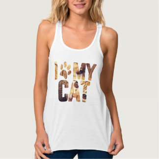 Cat Lover Cat Familie Kat Ouders Cadeau Mijn Kat Tanktop