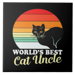 Cat Lover Christmas Schattig Tegeltje