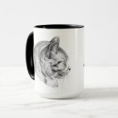 Cat Lover Coffee Mok (Voorkant links)