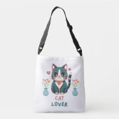 Cat Lover Crossbody Tas (Achterkant)