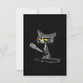 Cat Lover Gift | Cadeau voor overdekte katten Bedankkaart