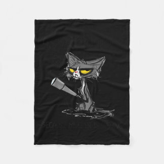 Cat Lover Gift | Cadeau voor overdekte katten Fleece Deken
