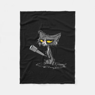 Cat Lover Gift   Cadeau voor overloopkatten Fleece Deken