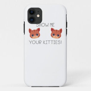 Cat Lover Gift Show me Je Katten Funny Meme Gif iPhone 11 Hoesje