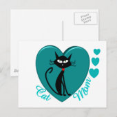 Cat Lover Gifts Briefkaart (Voorkant / Achterkant)