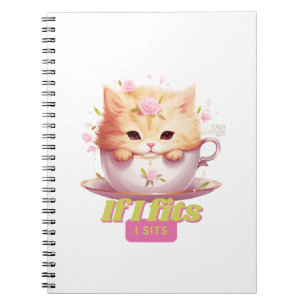 Cat Lover Gifts, Hilarisch Quote Notitieboek