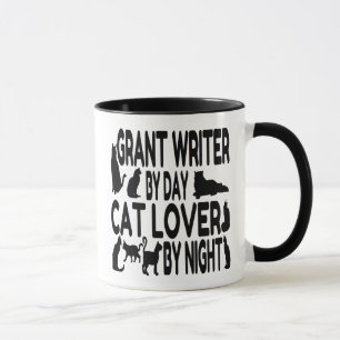 Cat Lover Grant Schrijver Mok