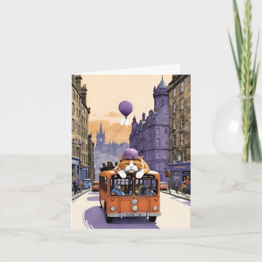 Cat Lover Just to Say I'm Thinking of You Blank (Devant)