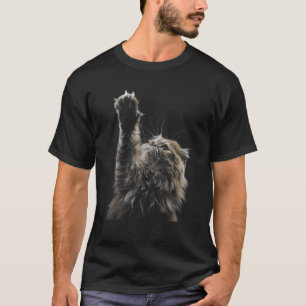 Cat Lover Maine Coon Kitten Kat Mama Papa Grappige T-shirt