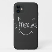 Cat Lover Meow Case-Mate iPhone Case (Achterkant)