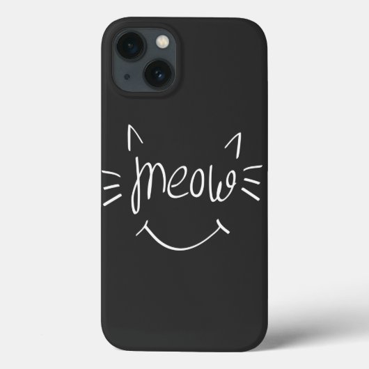 Cat Lover Meow Case-Mate iPhone Case (Achterkant)