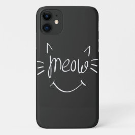 Cat Lover Meow iPhone 11 Hoesje