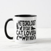 Cat Lover Meteoroloog Mok (Links)