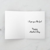 Cat Lover Moederdag Kaart (Binnen)