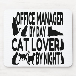 Cat Lover Office Manager Muismat